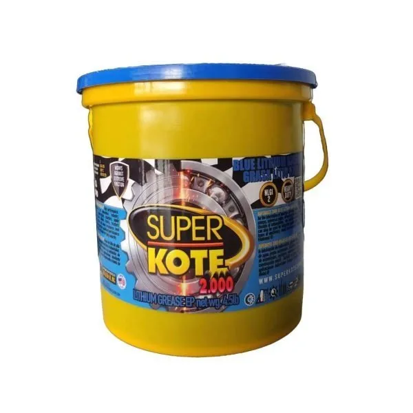 Grasa de Litio SuperKote Azul 4.5 Libras