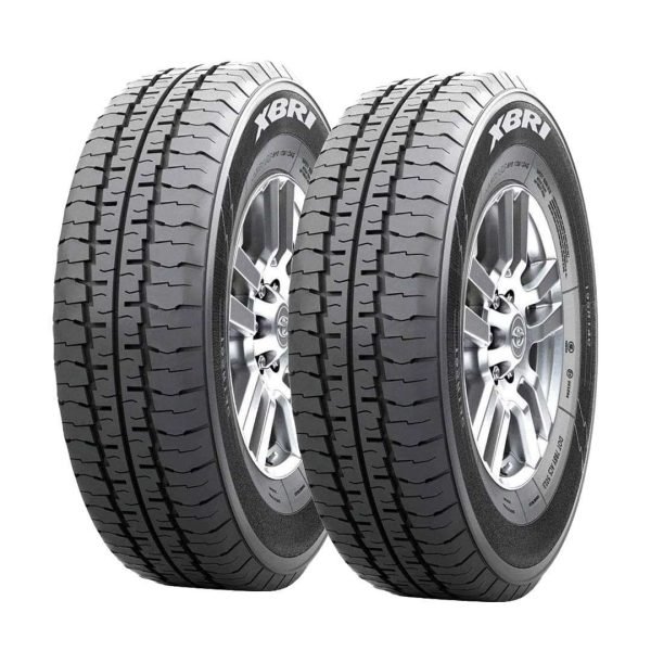 Kit de 2 Llantas 195 R14C Xbri Cargoplus 106/104R 8PR