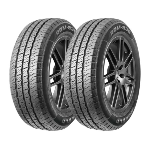 dos llantas 215/75r16 rovelo rcm836 para camionetas y suv