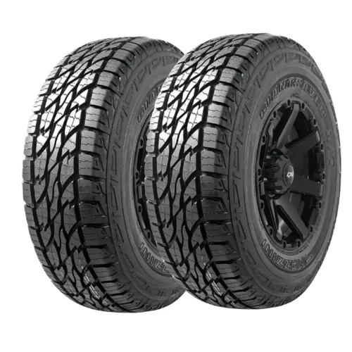 dos llantas 245/75R16 Mazzini Giantsaver 120/116S para camionetas y suv