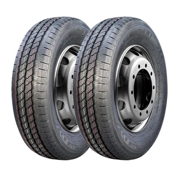 Kit de 2 Llantas 225/75 R16 Xbri Cargoplus 2 121/120R 10PR