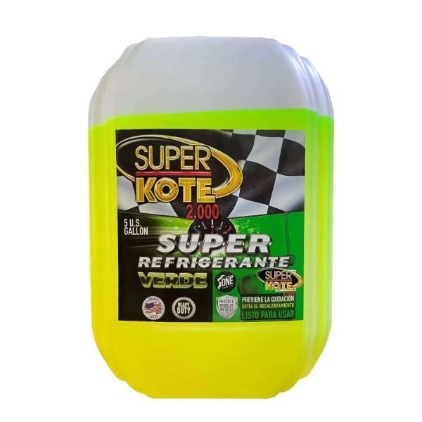 Refrigerante Superkote Verde 1 Año en Balde