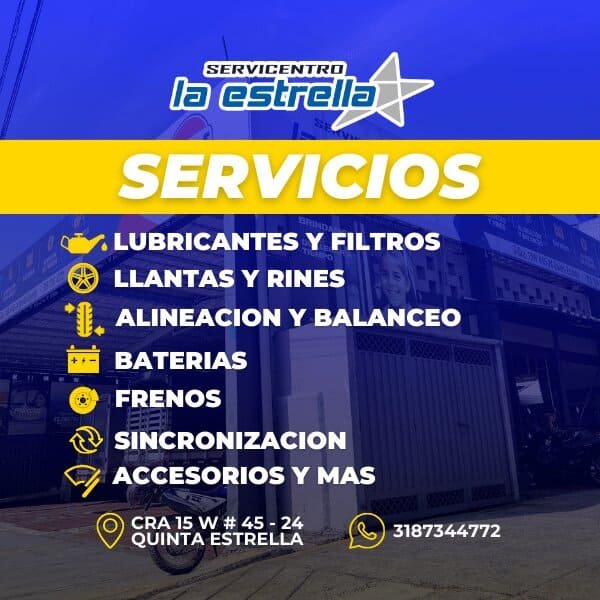 servicios para todo tipo de carro en servicentro la estrella en bucaramanga