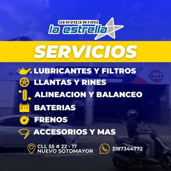 diferentes servicios para carro en bucaramanga en servicentro la estrella